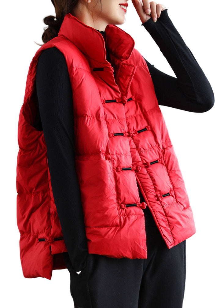 Vinter puffer västa med ståkrage och fickor, framsida, unisex design för skydd mot kyla och praktisk vardagsanvändning.