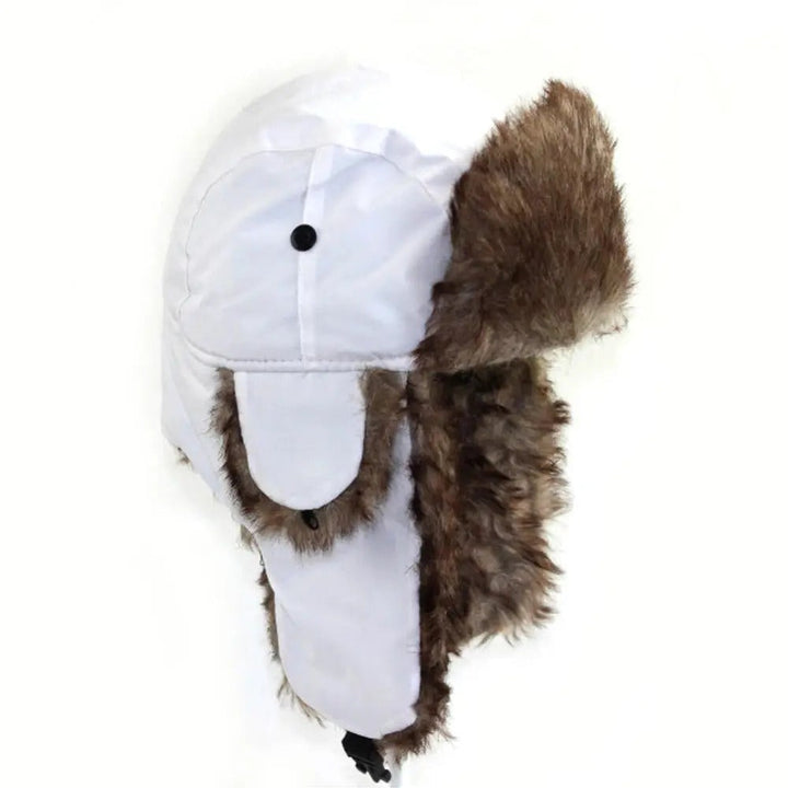 "Winter Trapper Aviator Hat för män med isolerade öronlappar, justerbar och vattentät, i tidlös stil för vinter."