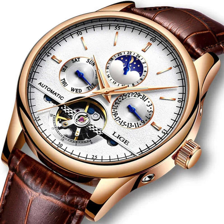 Automatisk Mekanisk Tourbillonklocka