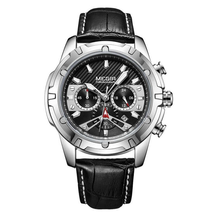 Robust och elegant kronograf sportklocka