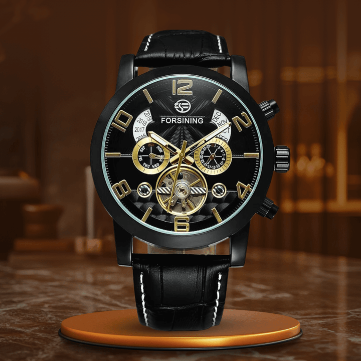 Lyxig Tourbillon Automatisk Mekanisk Klocka