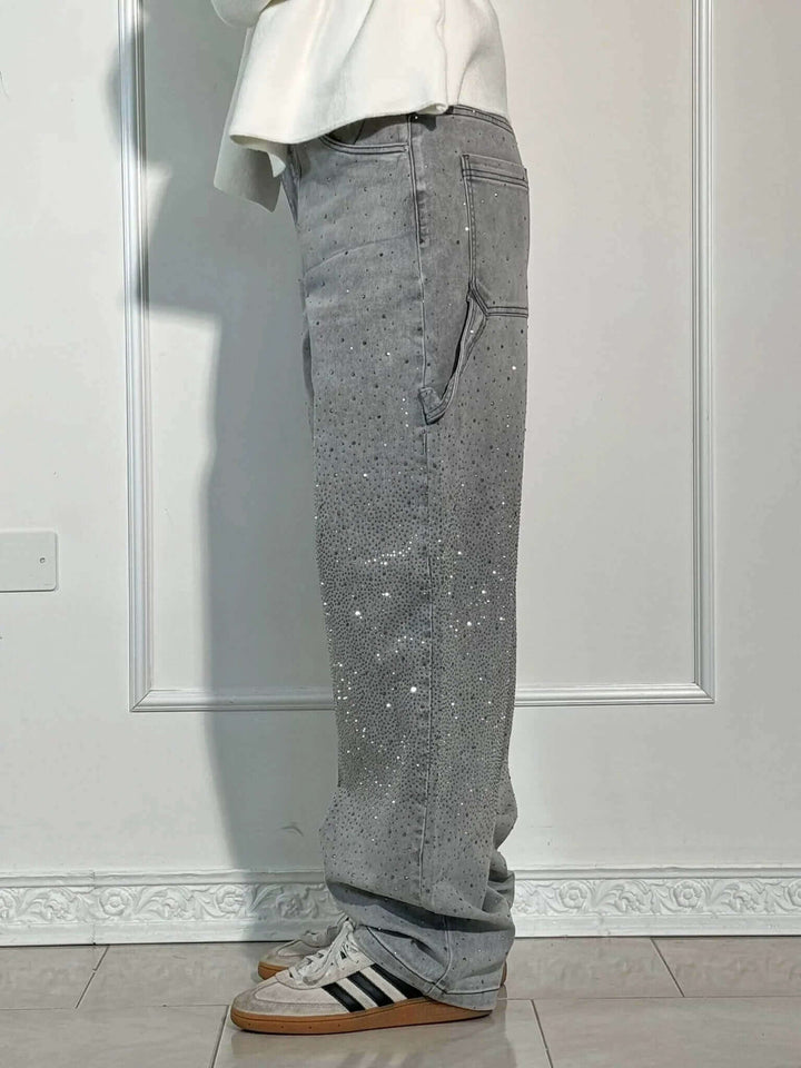 Dam Ballongjeans: Glansiga & Trendiga