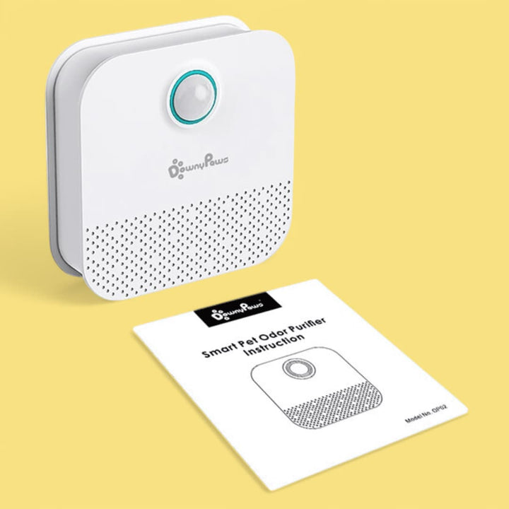 Smart Airclean luftrenare för kattlåda, ger kontinuerlig renluft och eliminerar odör.