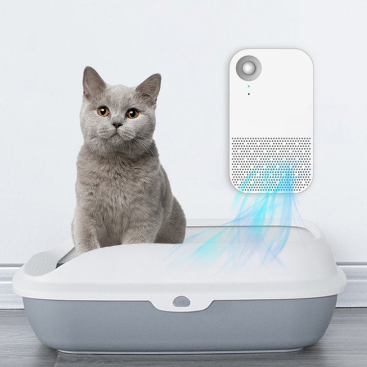 Få ren luft med Airclean luftrenare för kattlådan, perfekt för ett fräscht hem.