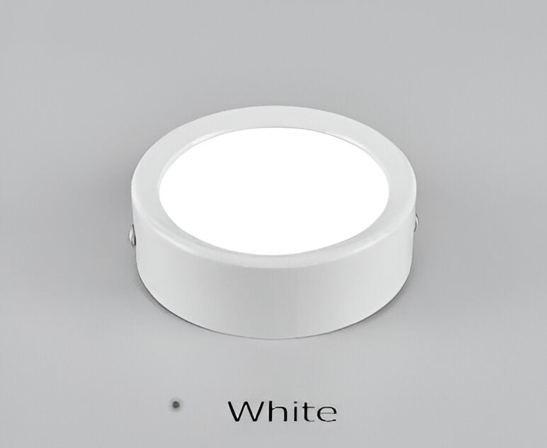 Modern taklampa: AluminBeam LED, rund form med hög ljuskvalitet.