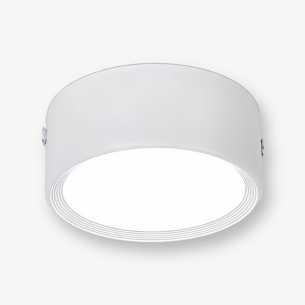 Högkvalitativ rund LED taklampa med ultratunn profil.