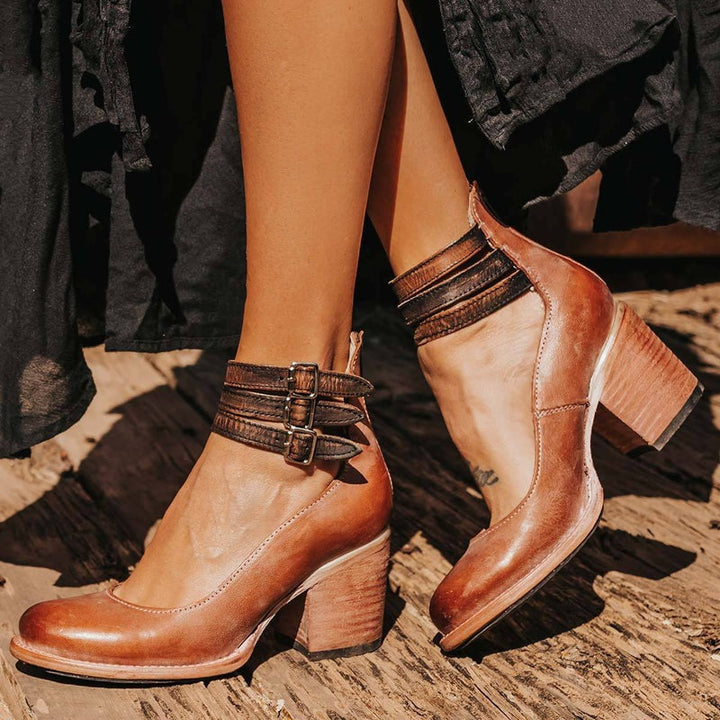 Modemedvetna Amalia damskor: eleganta pumps som prioriterar både stil och komfort.