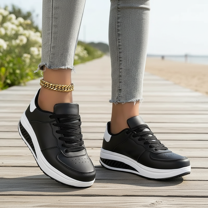 Amelie ortopediska sneakers för dam, komfort & dämpning för vardag och promenader.