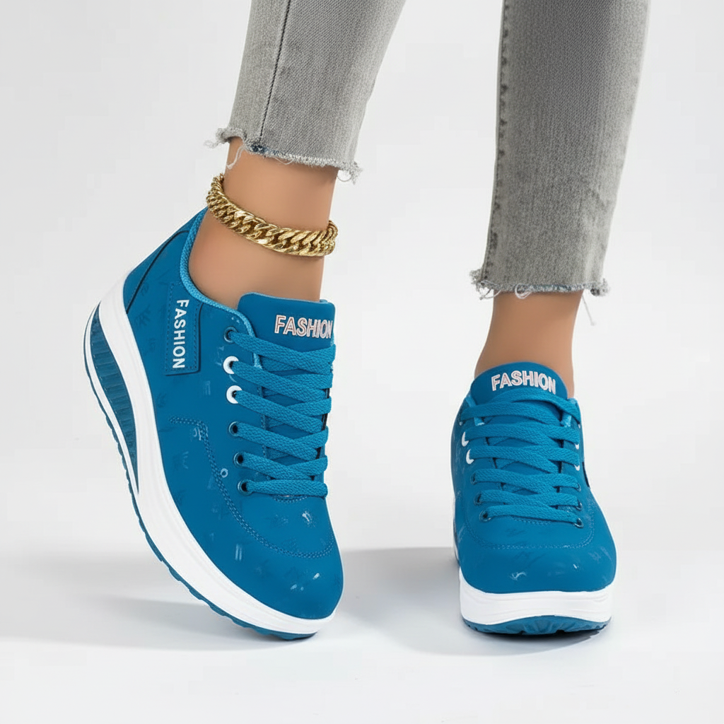 Ett par Amelie ortopediska damsneakers, stilrena komfortskor för aktiva kvinnor.