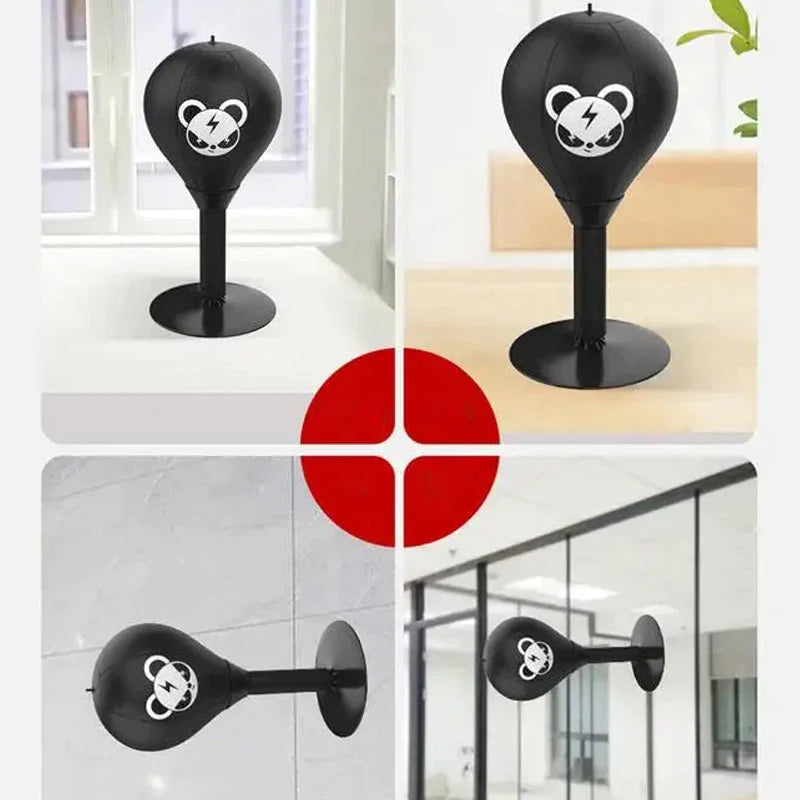 "Anti-stress bordsboxsäcksset för vuxna och barn, idealisk för stressavlastning, med modern design och hållbara material."