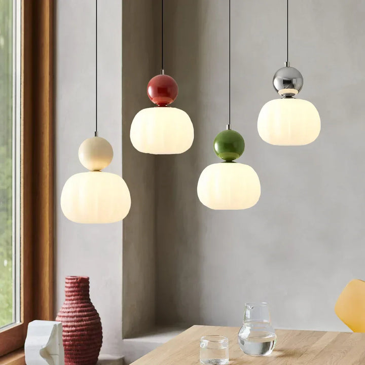 Art Deco LED pendellampa, justerbar taklampa för elegant heminredning.