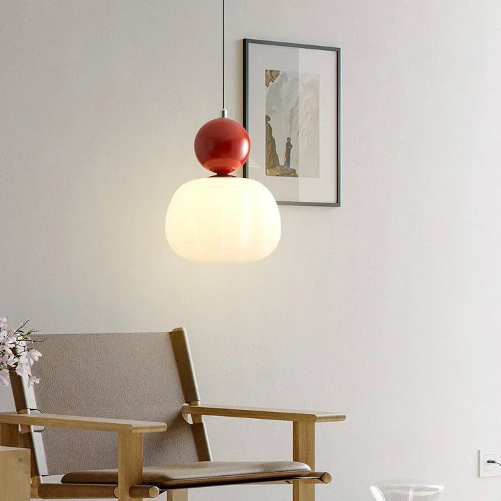 Taklampa i Art Deco stil, justerbar LED för stilfull heminredning.