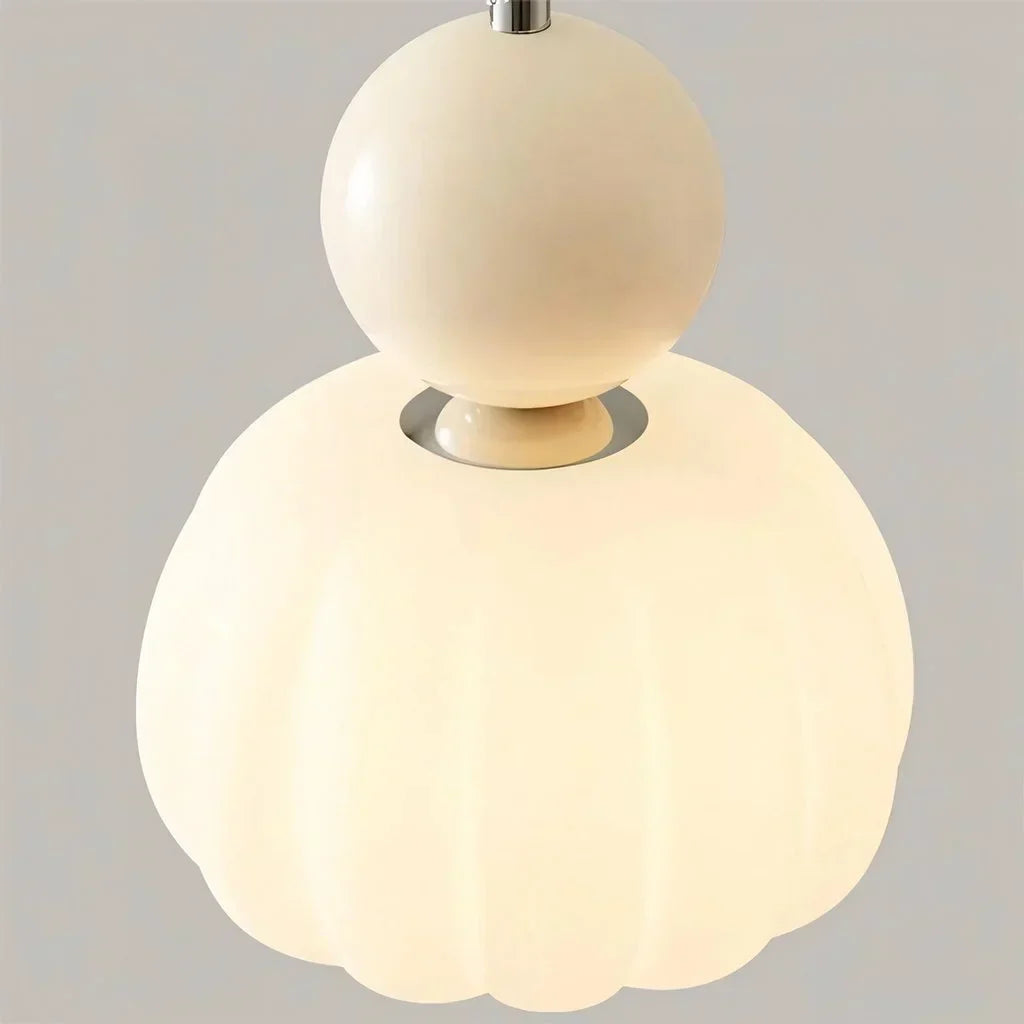 Mysig Art Deco LED-pendel, justerbar taklampa för en varm atmosfär.