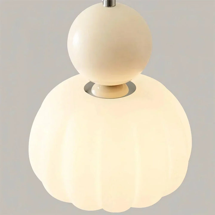 Mysig Art Deco LED-pendel, justerbar taklampa för en varm atmosfär.
