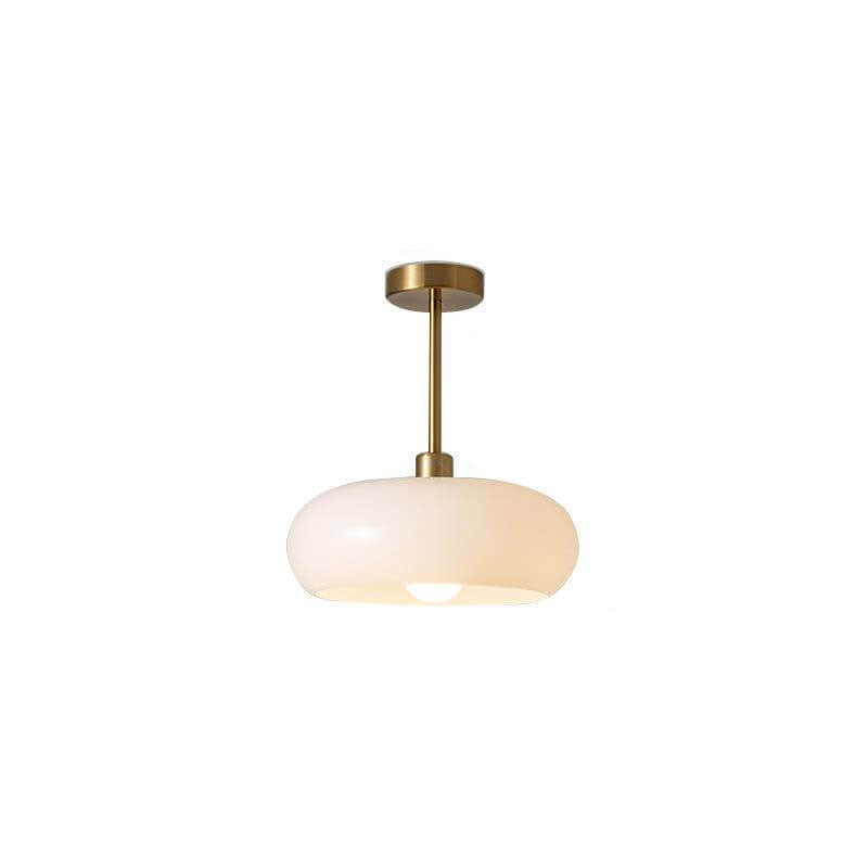 Modern Art Deco taklampa, rund pendel. Stilren belysning som lyfter inredningen i ditt hem.