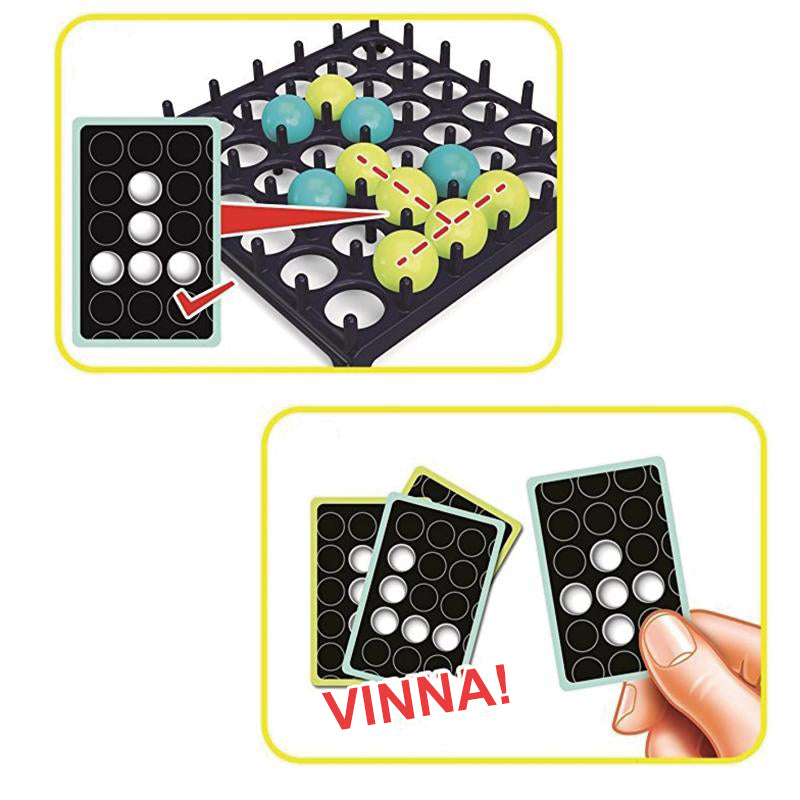 "Återanvändbart festspel med rutnät och bollar, idealiskt för familjelekar, skapar skratt och utmaningar för alla åldrar."