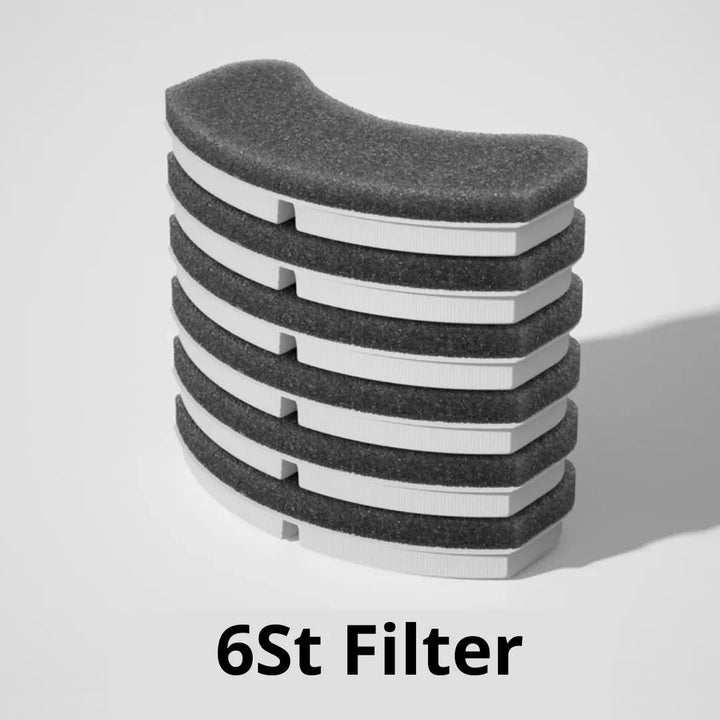 Automatisk husdjursfontän. Tyst design med kolfilter för rent vatten, perfekt för både hund & katt.