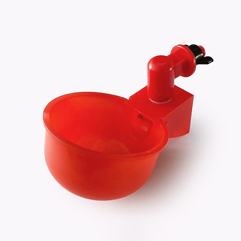 "Automatisk fjäderfämatare med hållbar design och stor koppstorlek, idealisk för att hålla fjäderfäns mat och vatten fräscht.