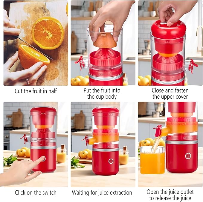 Liten bärbar blender för en aktiv livsstil. Njut av fräscha drycker när som helst.