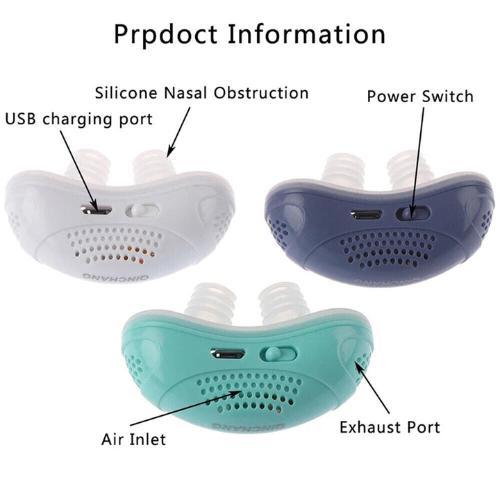 Ergonomisk mikro CPAP-lösning för sömnapné. Ultrabärbar och tyst för effektiv anti-snarkning, var du än är.