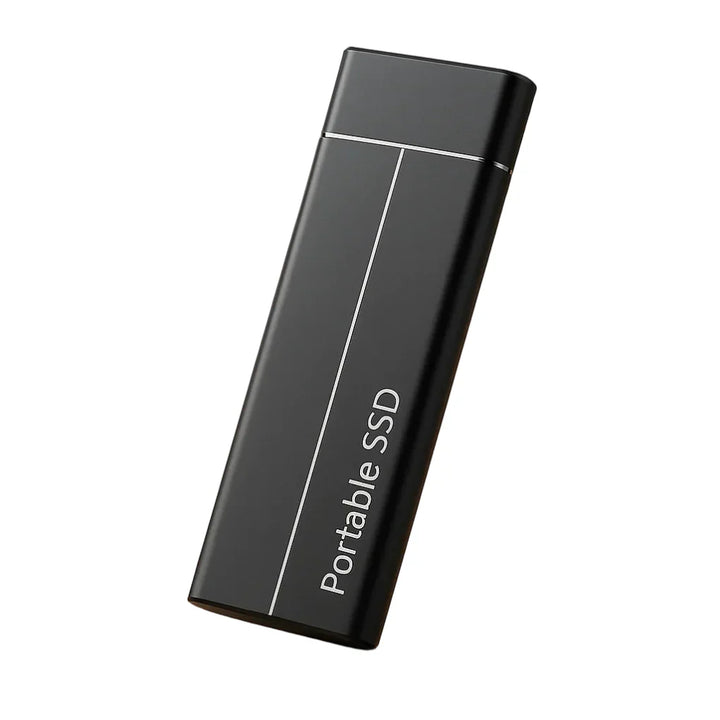 Bärbar SSD 64GB i premiumdesign för ultrasnabb lagring. Portabel extern hårddisk med hög hastighet.