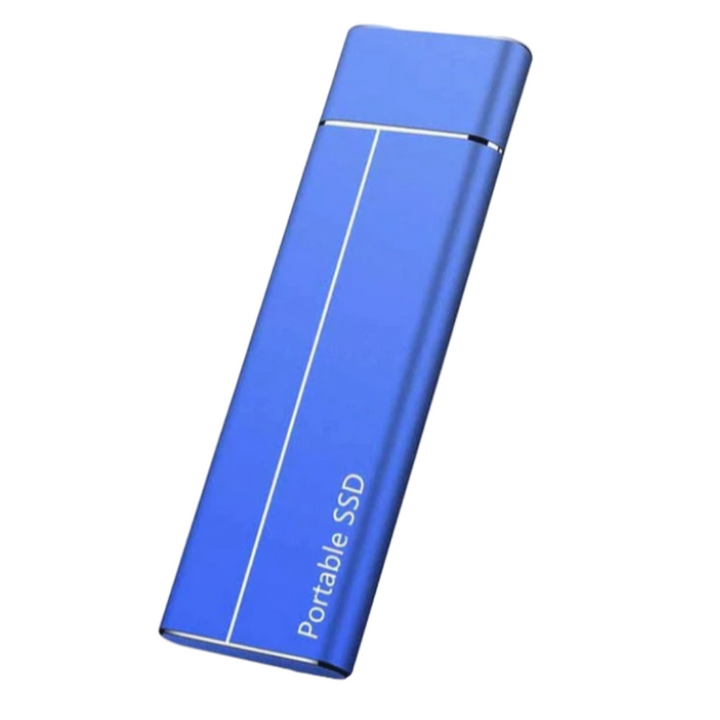 Elegant aluminium bärbar SSD 64GB. Extern datadisk med USB 3.0/Type-C för snabb filöverföring.