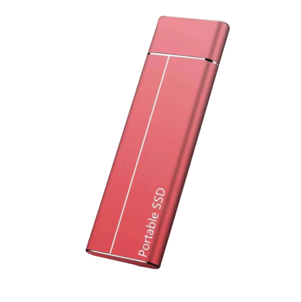 Premiumdesignad bärbar SSD 64GB. En ultrasnabb extern hårddisk som kombinerar stil med prestanda.