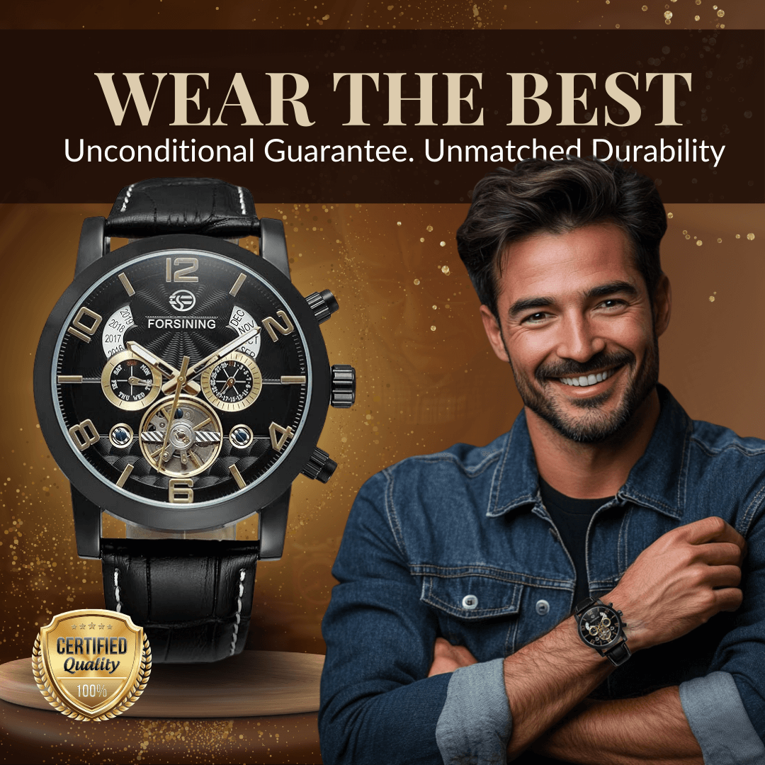 Lyxig Tourbillon Automatisk Mekanisk Klocka