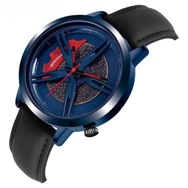 Rotating Hub Dial Quartz
