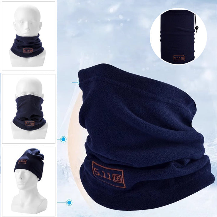 "Balaclava fleeceansiktsmask i polarfleece för män i flera färger; anatomisk passform, skydd mot kyla och vind."