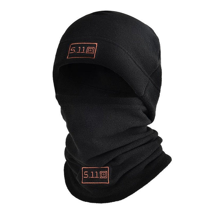 "Balaclava fleeceansiktsmask i polarfleece för män i flera färger; anatomisk passform, skydd mot kyla och vind."