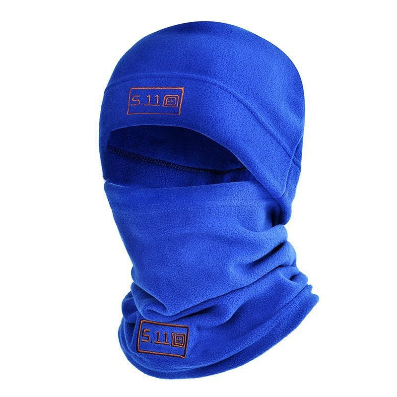 "Balaclava fleeceansiktsmask i polarfleece för män i flera färger; anatomisk passform, skydd mot kyla och vind."
