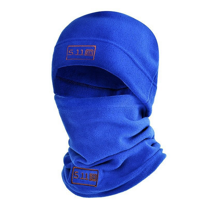 "Balaclava fleeceansiktsmask i polarfleece för män i flera färger; anatomisk passform, skydd mot kyla och vind."