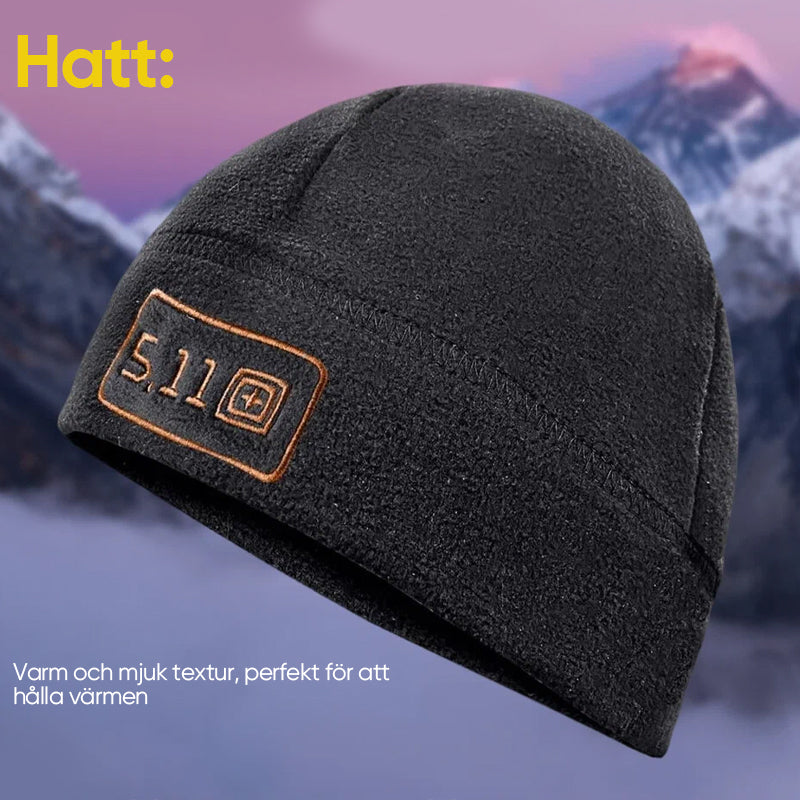 "Balaclava fleeceansiktsmask i polarfleece för män i flera färger; anatomisk passform, skydd mot kyla och vind."