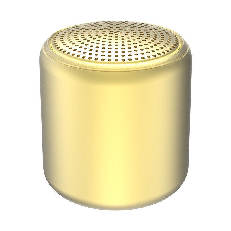 "Bärbar trådlös Bluetooth-högtalare i macaroon-färg med modern design, kompakt och lätt, perfekt för resor och hemmet."