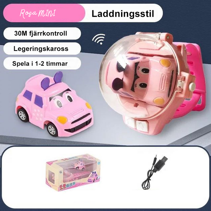 "Barnens fjärrkontroll billeksak med klockdesign, mångfärgad och justerbar för små händer, i olika färger."