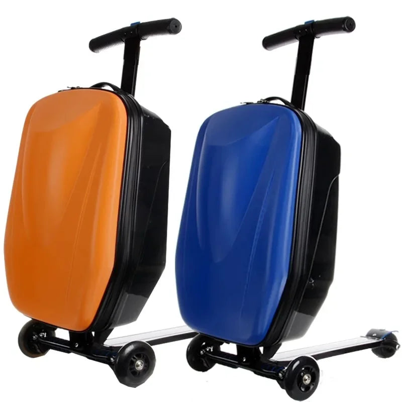 Barnens scooterresväska Oslo. Rullväska för barn/ungdom, perfekt för sportiga resor och äventyr.