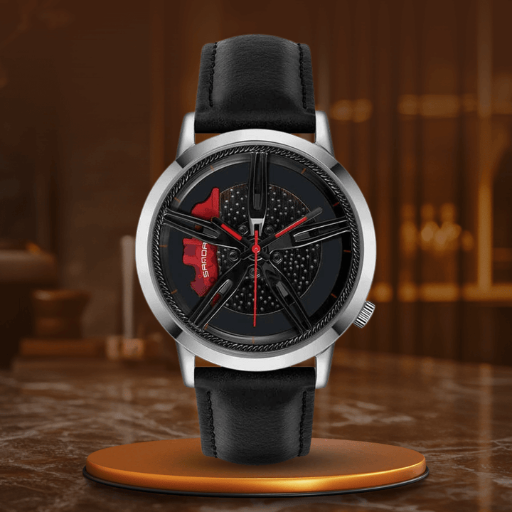 Rotating Hub Dial Quartz