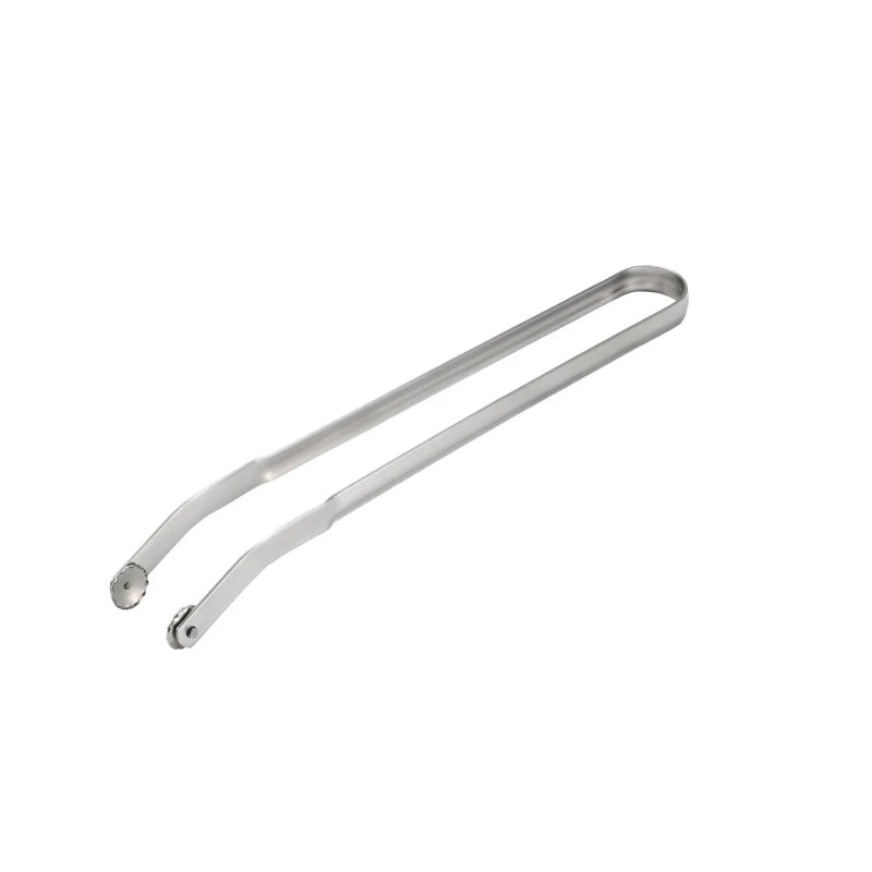 "BBQ-tänger i rostfritt stål med ergonomisk design och justerbar rörelse, perfekta för säker och effektiv grillning."