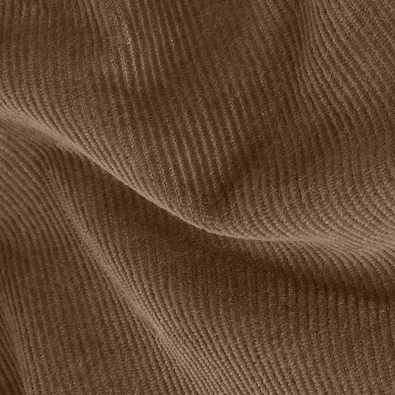 "Beige corduroy herrshorts med dragsko, avslappnad passform; mjuk bomullsmanchester perfekt för sommarutflykter."