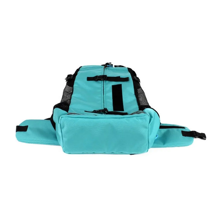 Hundryggsäck som gör resa med hund smidig och stressfri. Idealisk för bilresor och äventyr utomhus.