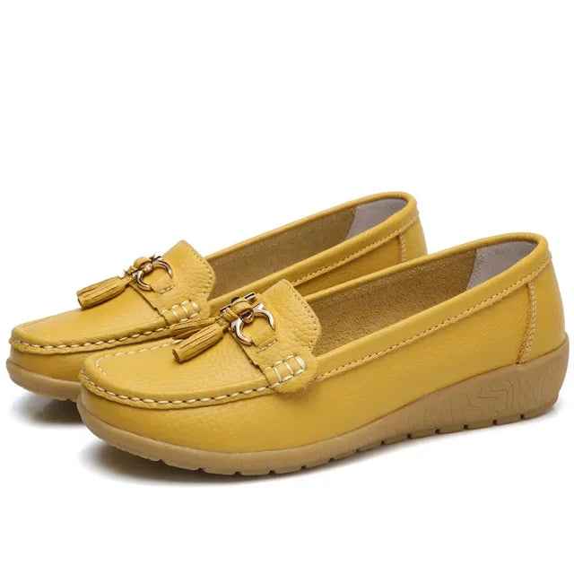 Slip-on damskor, Gemma mokasiner, med flexibel design och komfortabel sula för dagligt bruk.