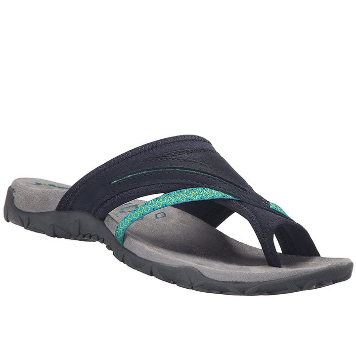 Bekväma ortopediska damflip-flops för sommar, med fotstöd och optimal komfort för trötta fötter.