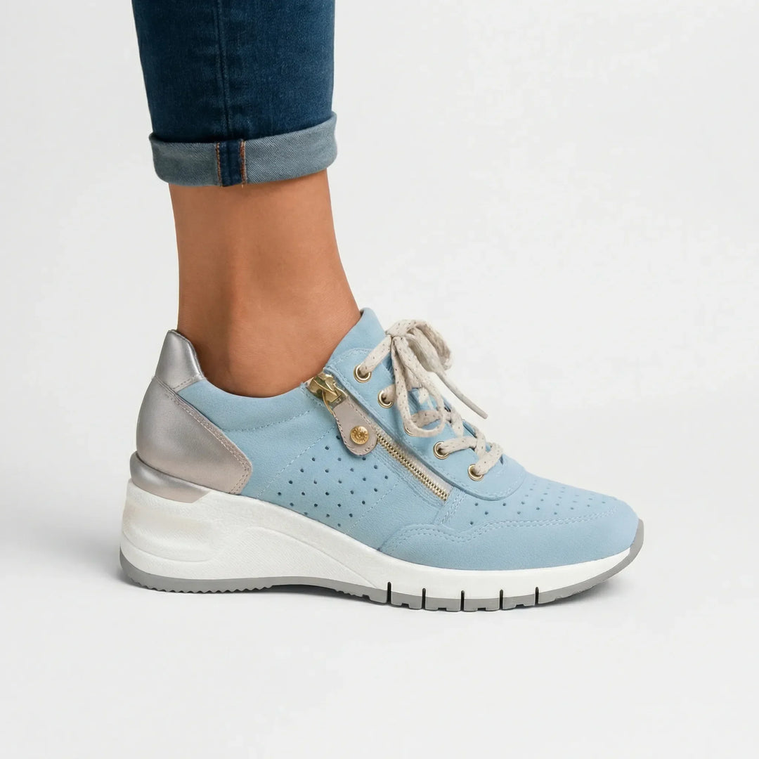 Ergonomiska ortopediska sneakers Jasmine för kvinnor, designade för maximal komfort och fotstöd.