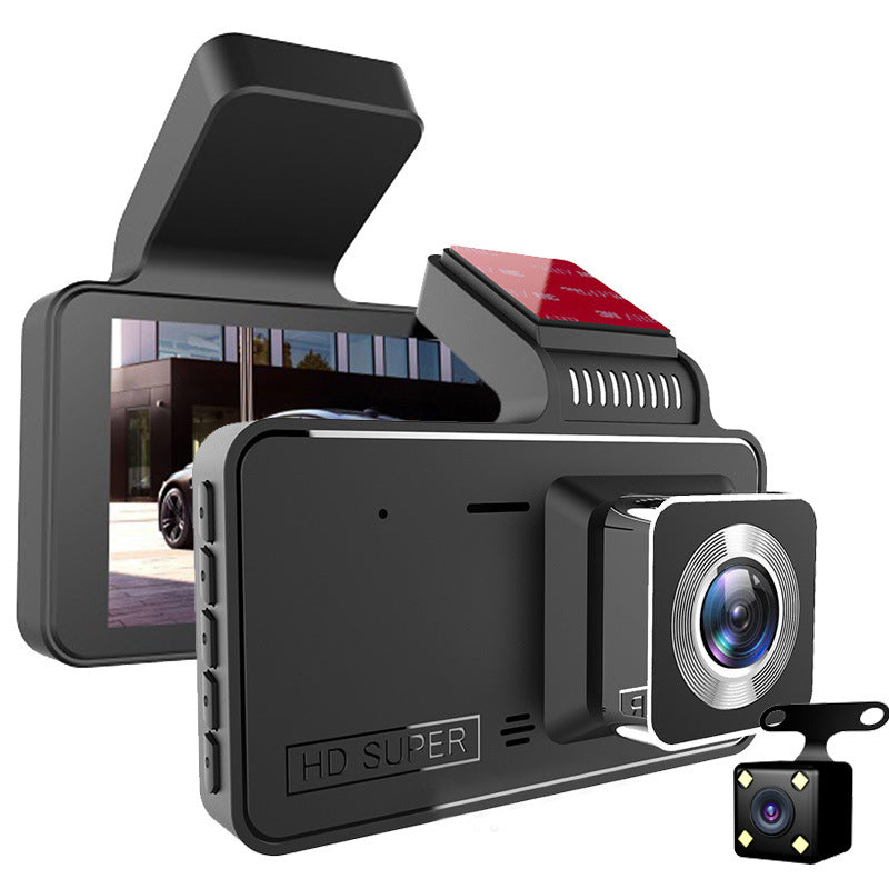"Bil HD Dash Cam med 170° vidvinkel och nattläge för skarpa 1080P inspelningar, enkelt plug and play."