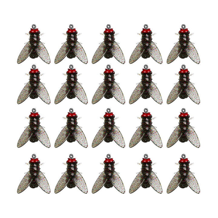 "Bioniskt bete för flugfiske, realistisk insektdesign med levande detaljer, perfekt för fiskeäventyr, 15 mm storlek"