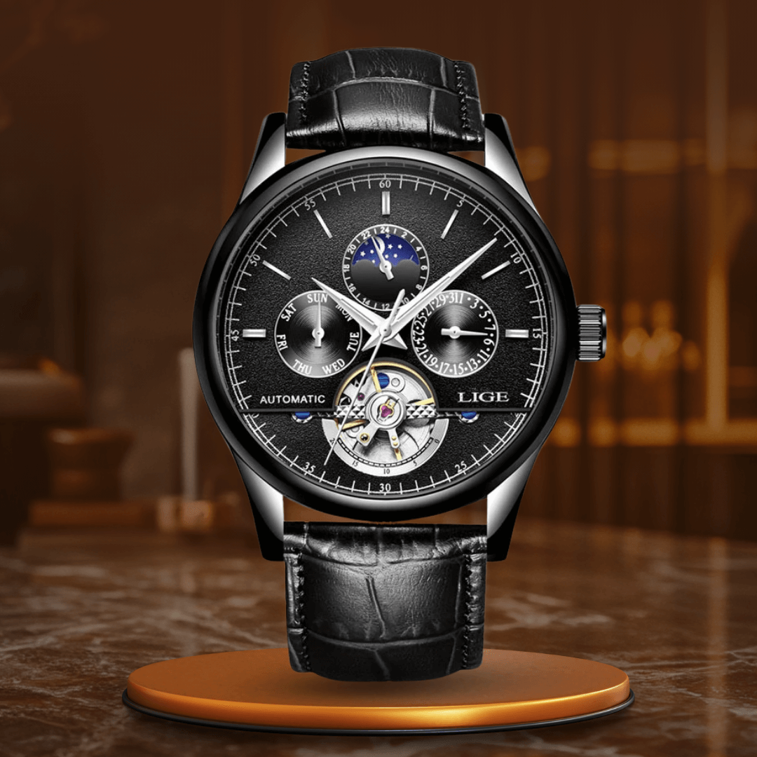 Automatisk Mekanisk Tourbillonklocka