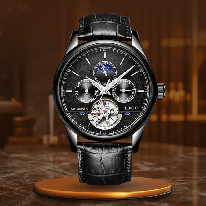 Automatisk Mekanisk Tourbillonklocka