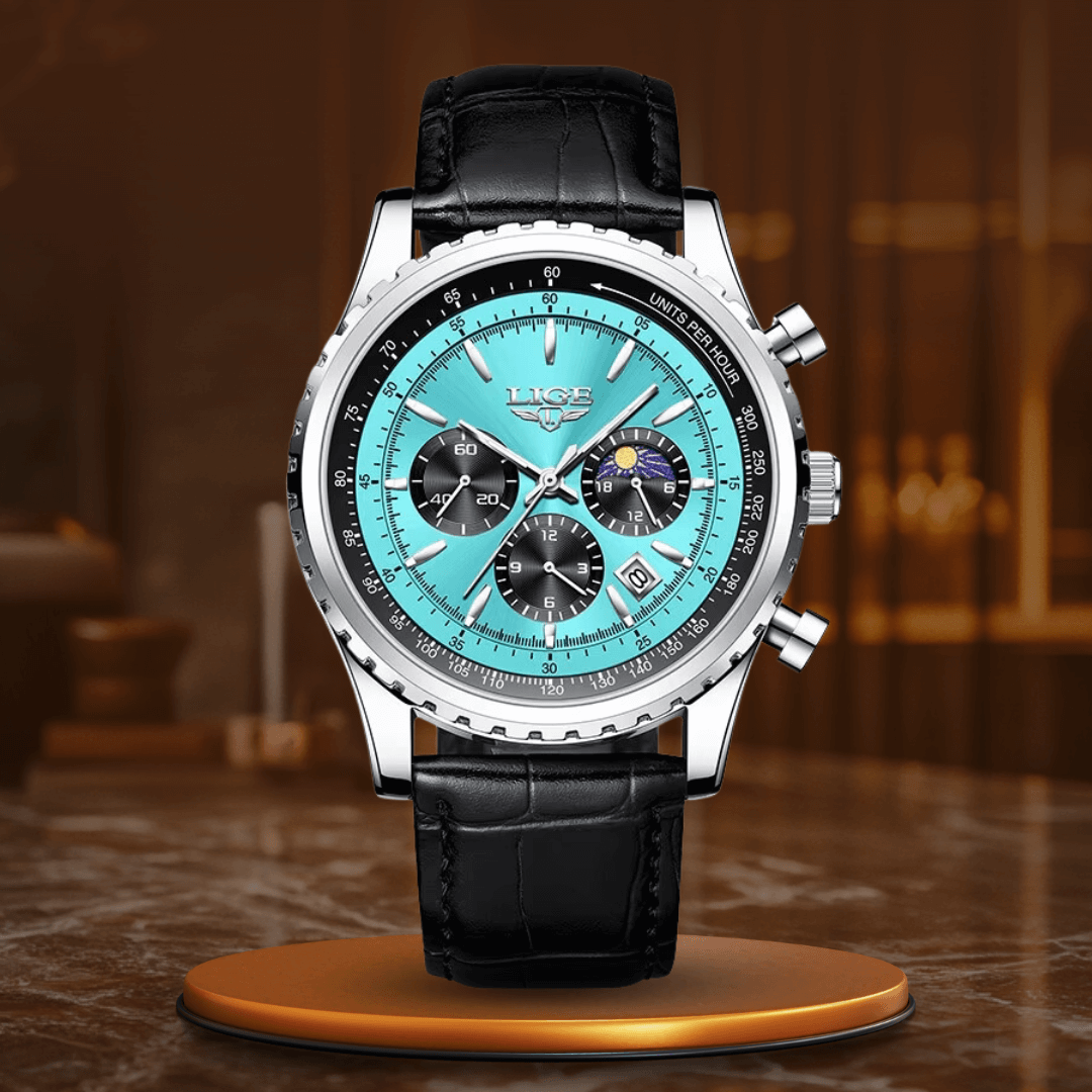 Elegant Kvartsur med flera funktioner