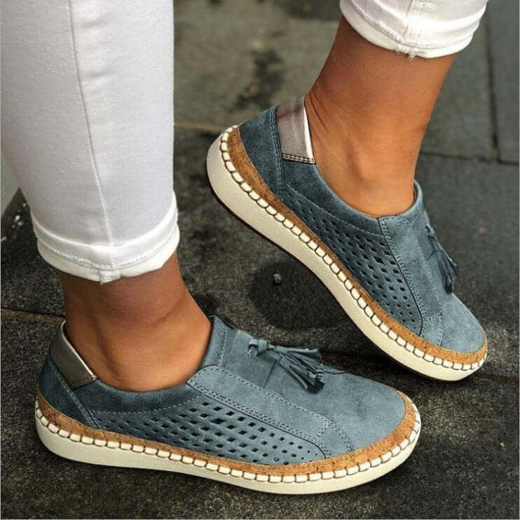 Ortopediska slip-ons för kvinnor – andningsbara & bekväma